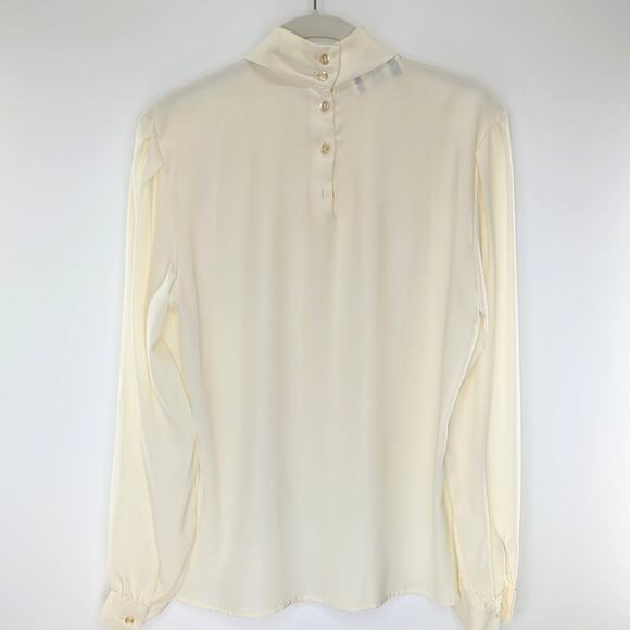 Vintage Helene St Marie pleated blouse | Size 8 | 240482 - Picture 2 of 6